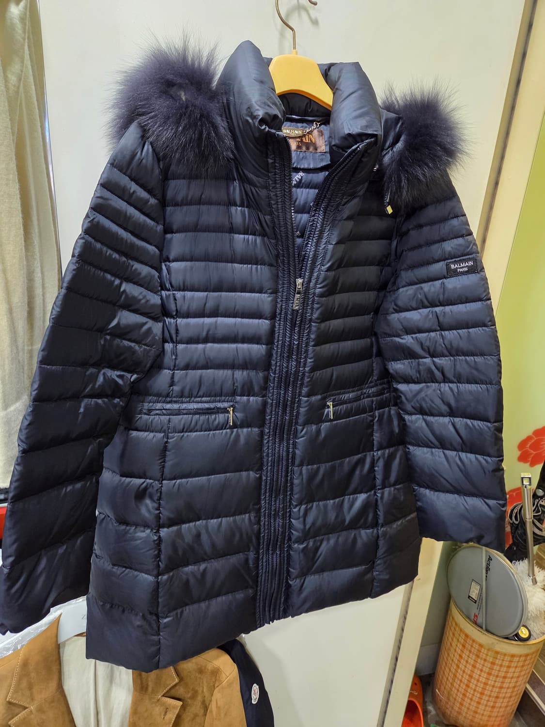 발망 폭스퍼 구스 패딩 상품이미지1