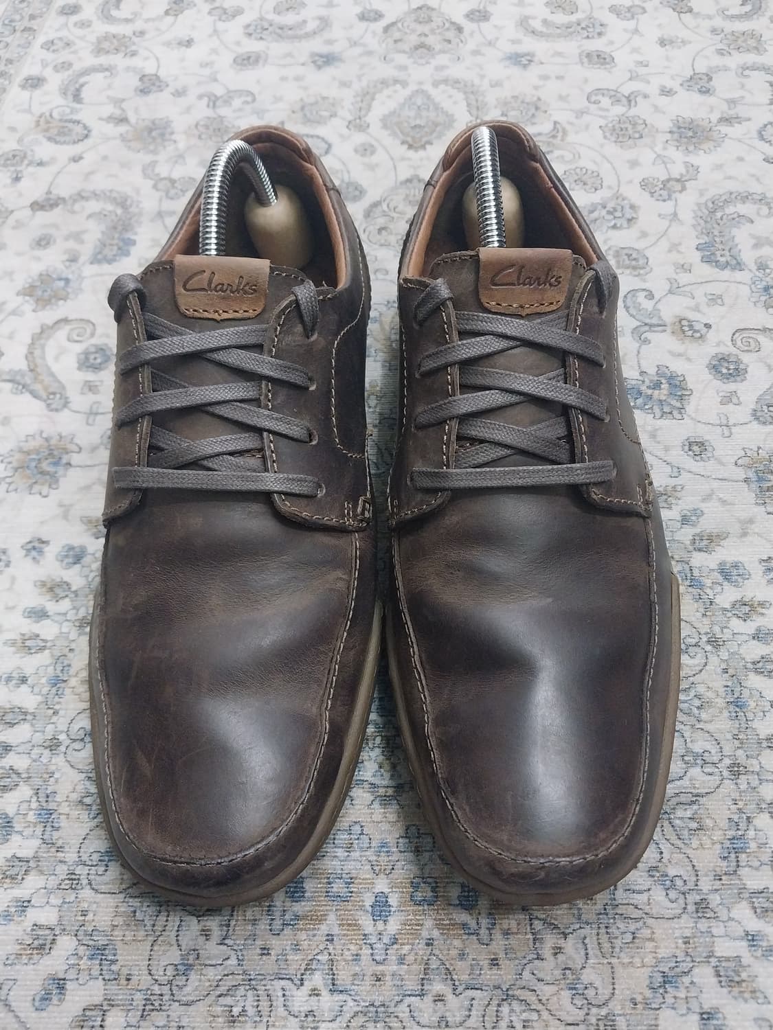 클락스 브라운 가죽 컴포트화 255mm(260까지) 상품이미지1