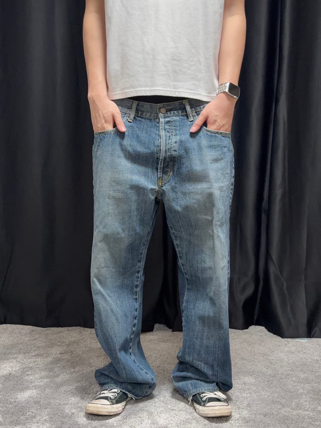 Hurley 빈티지 데님 34사이즈 상품이미지4