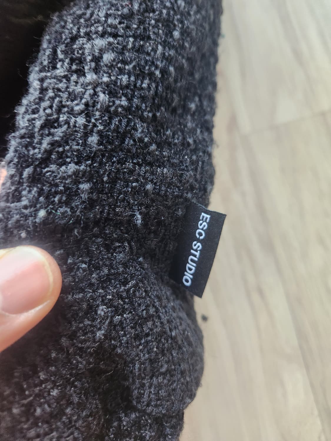 ESC Studio 트위드 블루종 자켓 (L정도) 상품이미지2