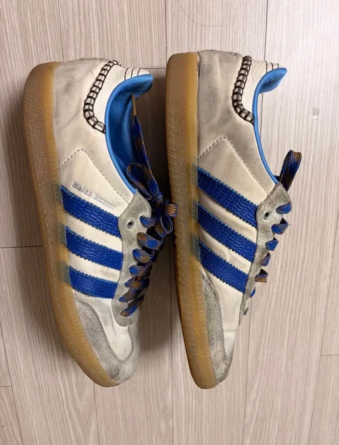 아디다스 x 웨일스 보너 삼바 원더 클레이 로얄 블루(270) 상품이미지4