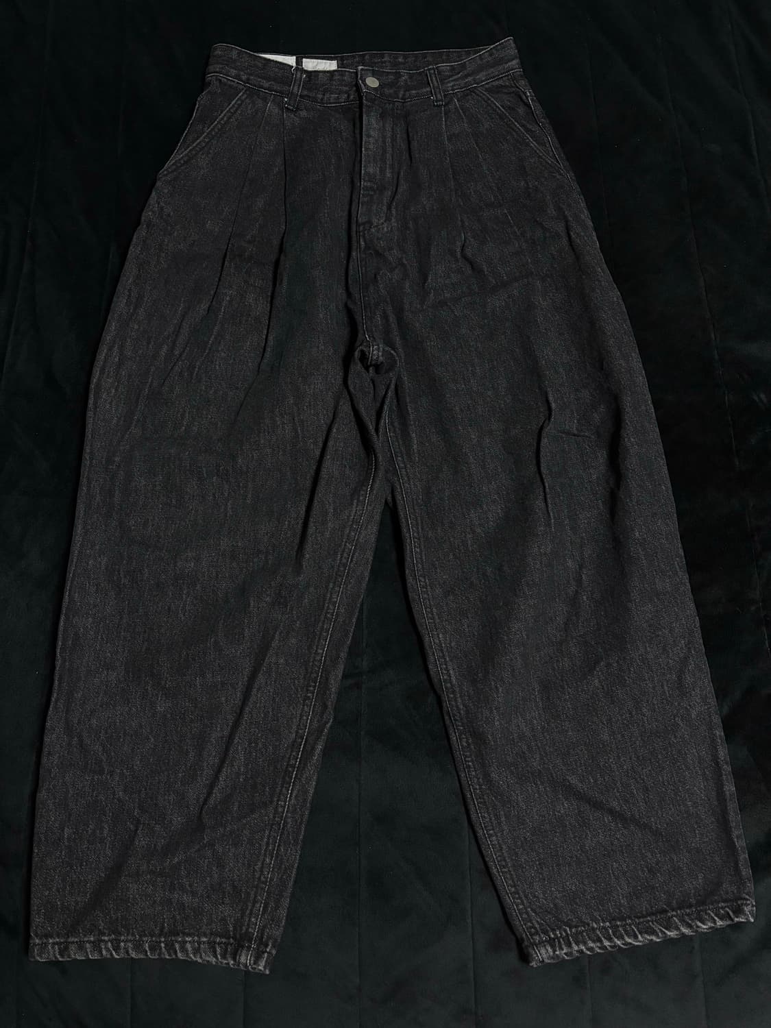 유스 투턱 레이어드 데님팬트 상품이미지3