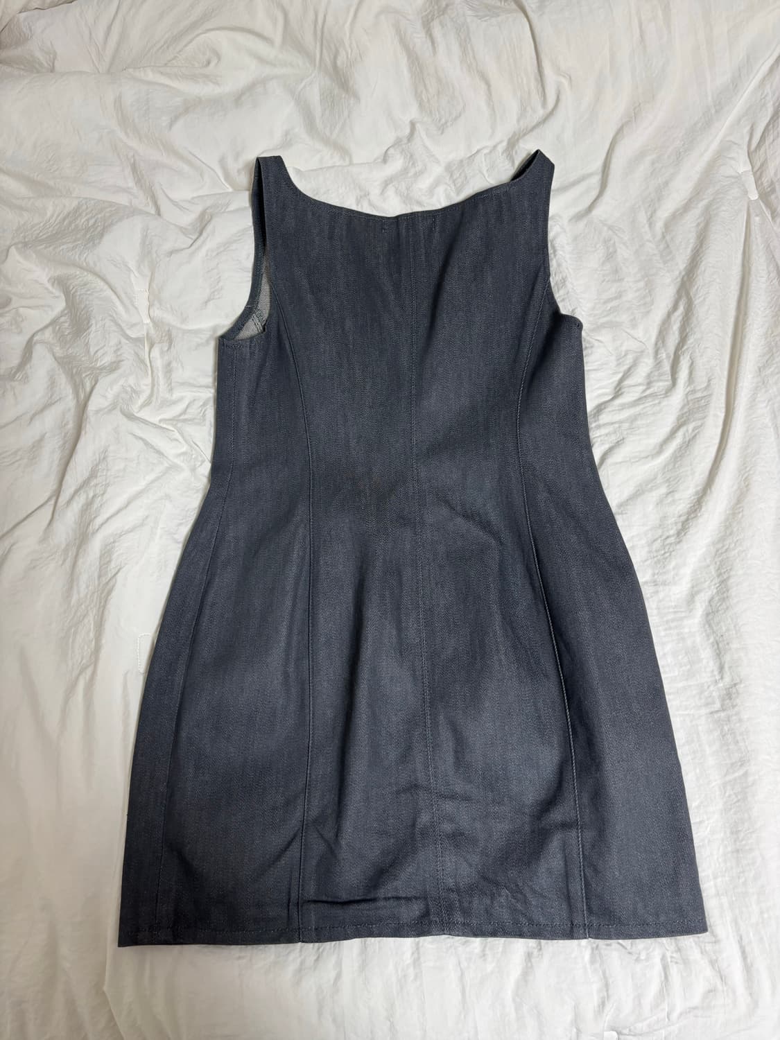 아모멘토 amomento HOURGLASS DENIM VEST 상품이미지3