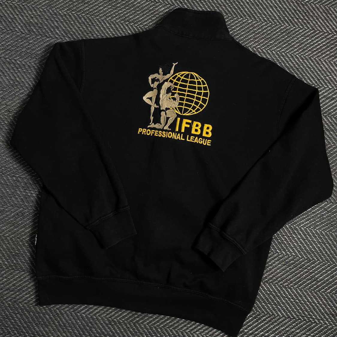 IFBB 프로페셔널 리그 빅로고 트레이닝 집업y 3976 상품이미지1