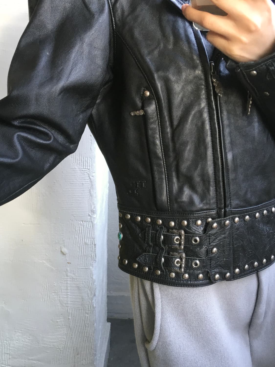 Harley Davidson 할리데이비슨 블랙 라이더 자켓 상품이미지2