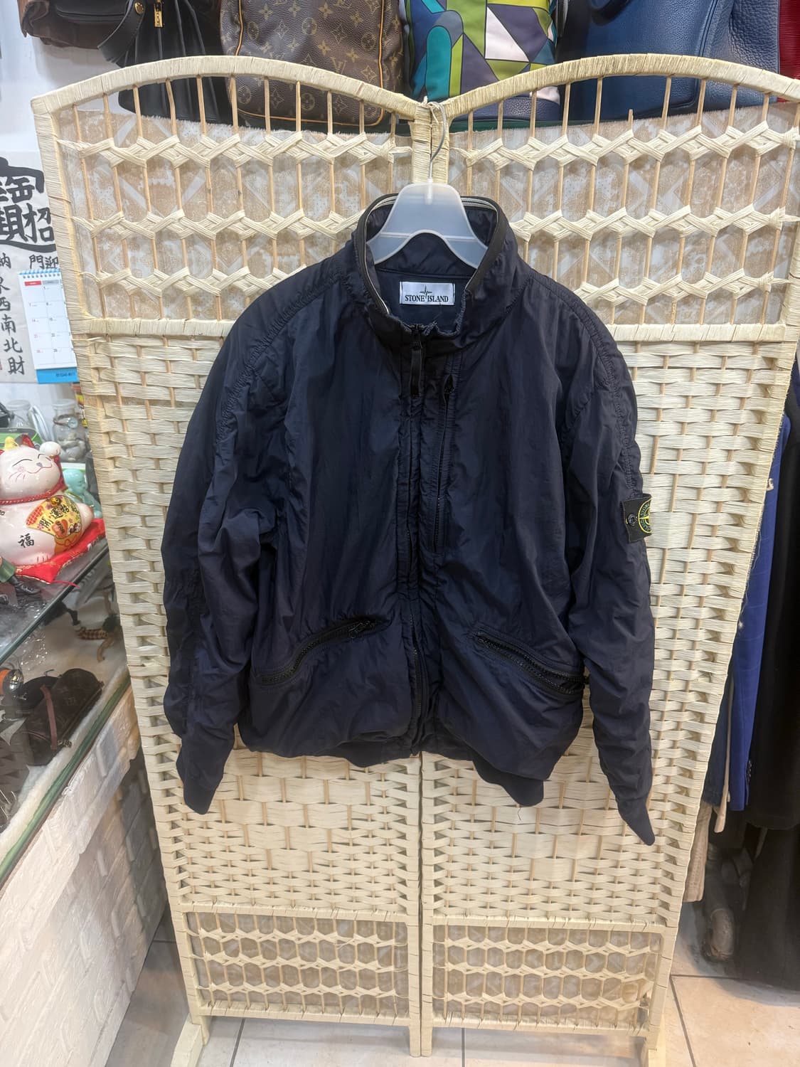 100/19ss 정품 스톤아일랜드 클링크립스 바막집업 팝니다 상품이미지1