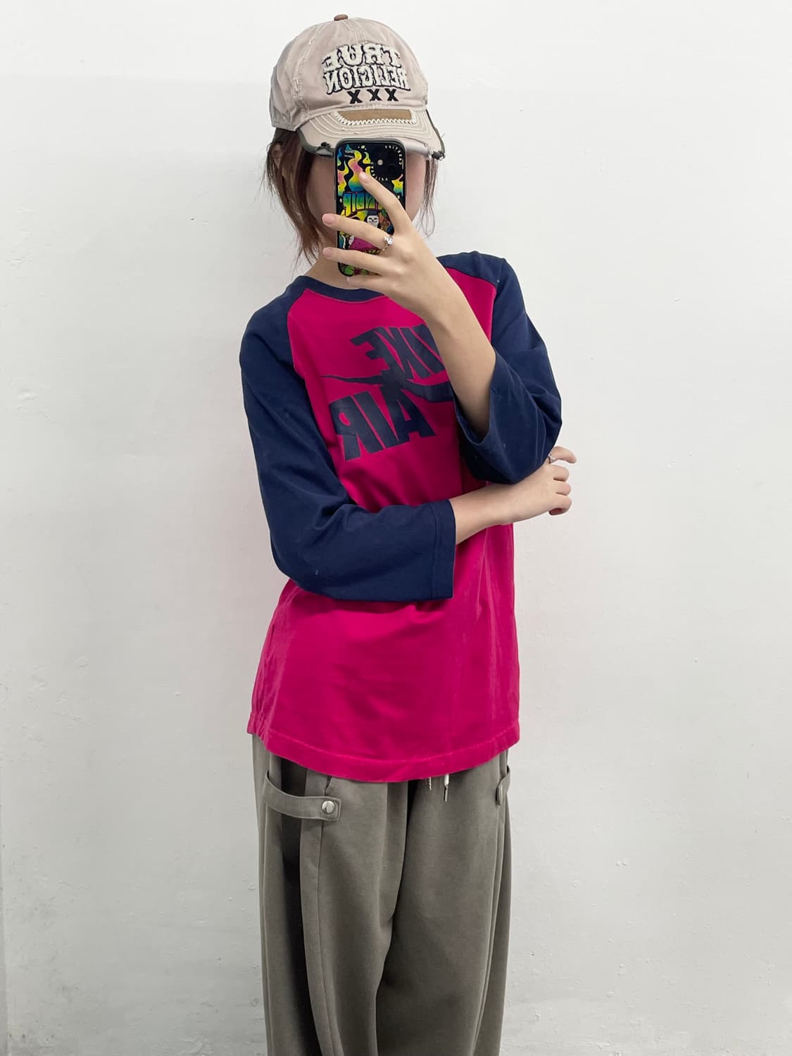 나이키 나그랑 로고 롱슬리브 상품이미지2