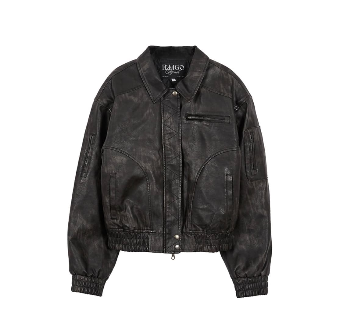 일리고 레더 자켓 M 상품이미지1