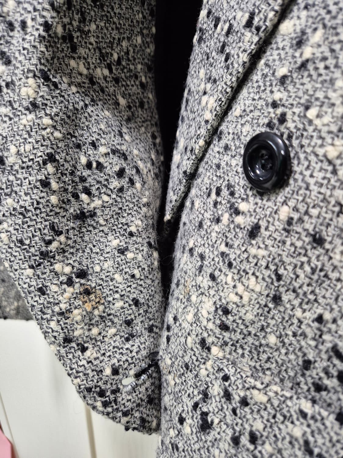 DEBORAH 트위드 더블 버튼 자켓 상품이미지5