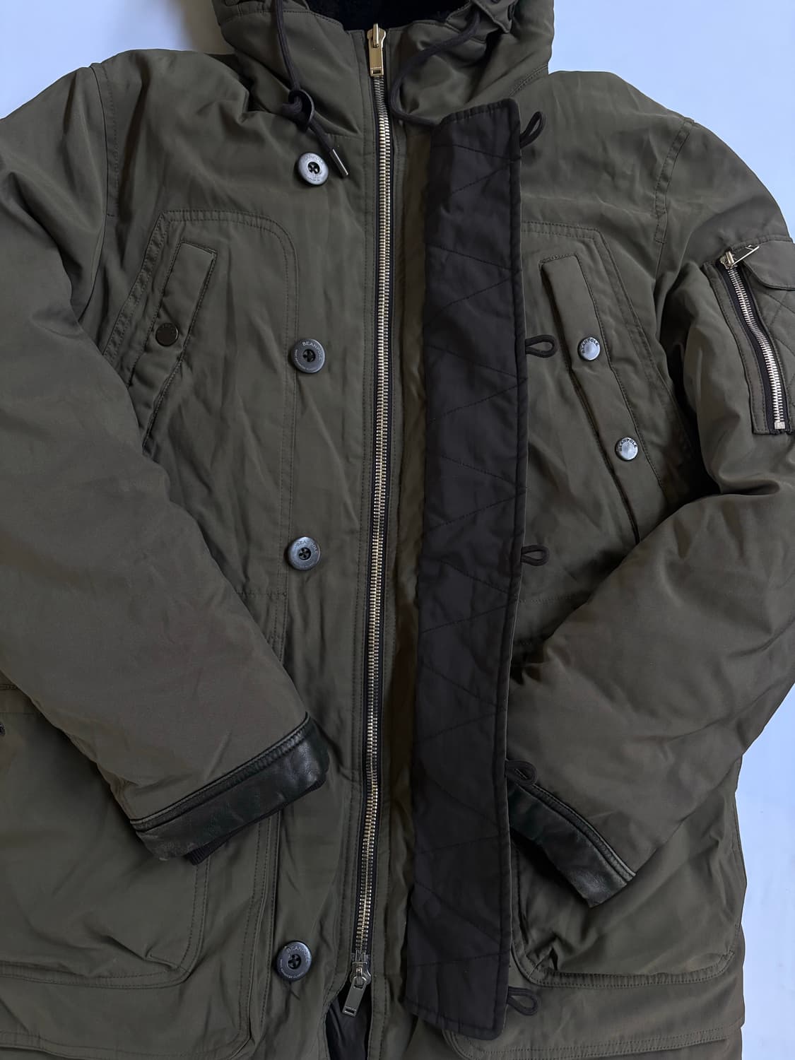 빈폴 구스다운 야상 패딩 상품이미지5