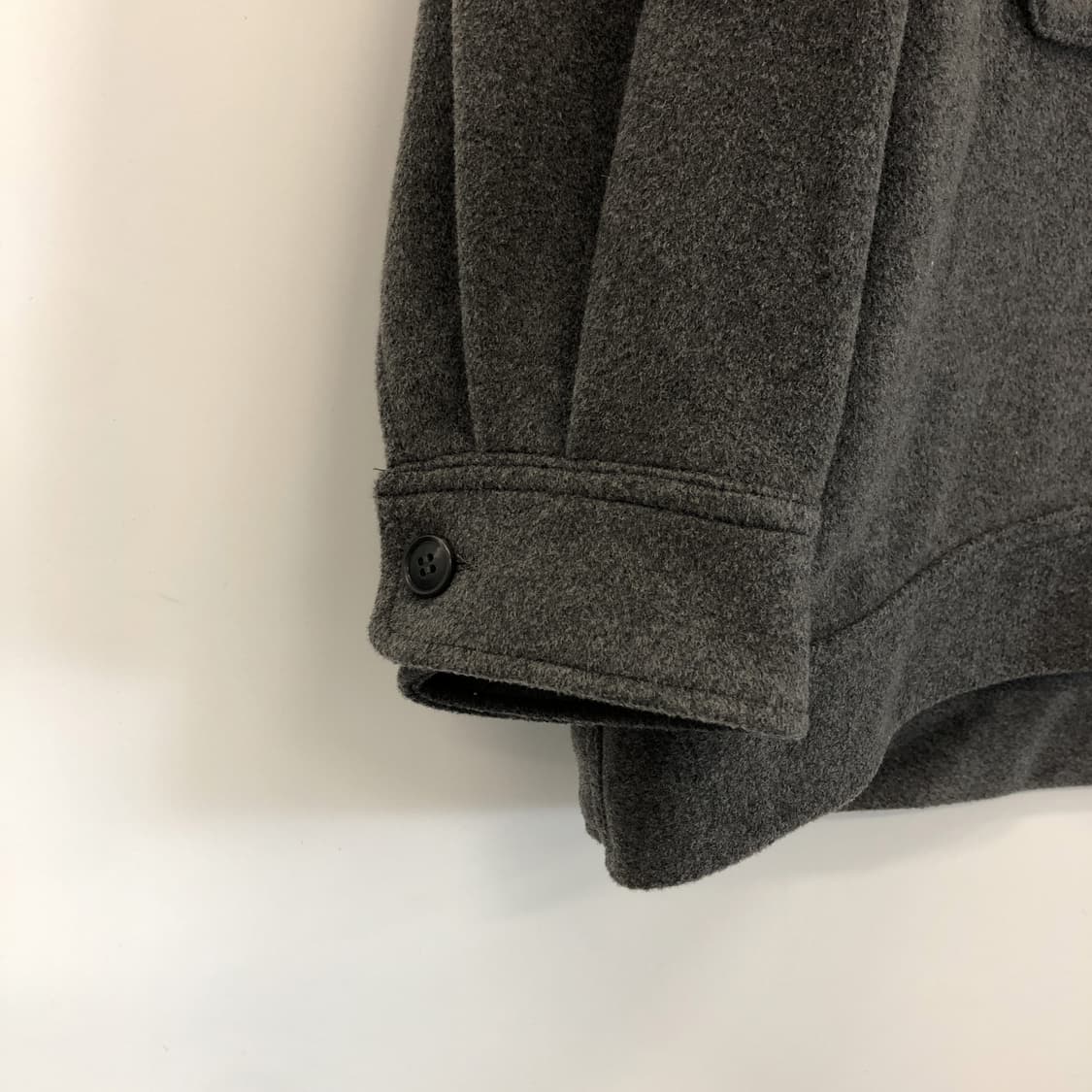 유니클로C 울 오버 숏 셔츠코트 L 상품이미지3