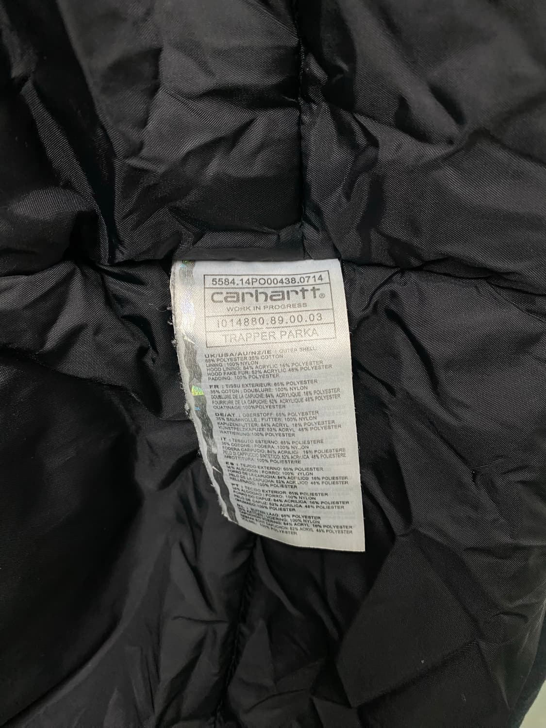  칼하트 트래퍼 파카 패딩 M-L 상품이미지8