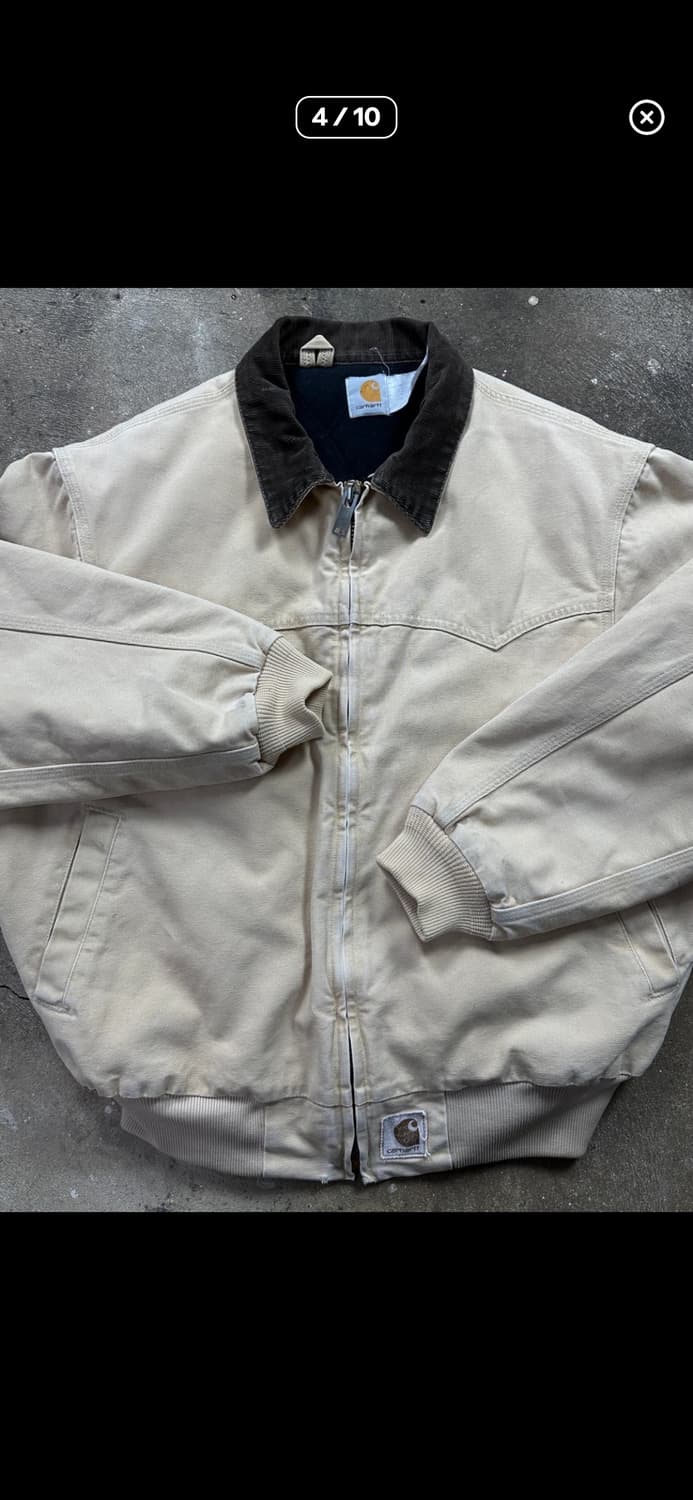 칼하트 워크 봄버 자켓 상품이미지3