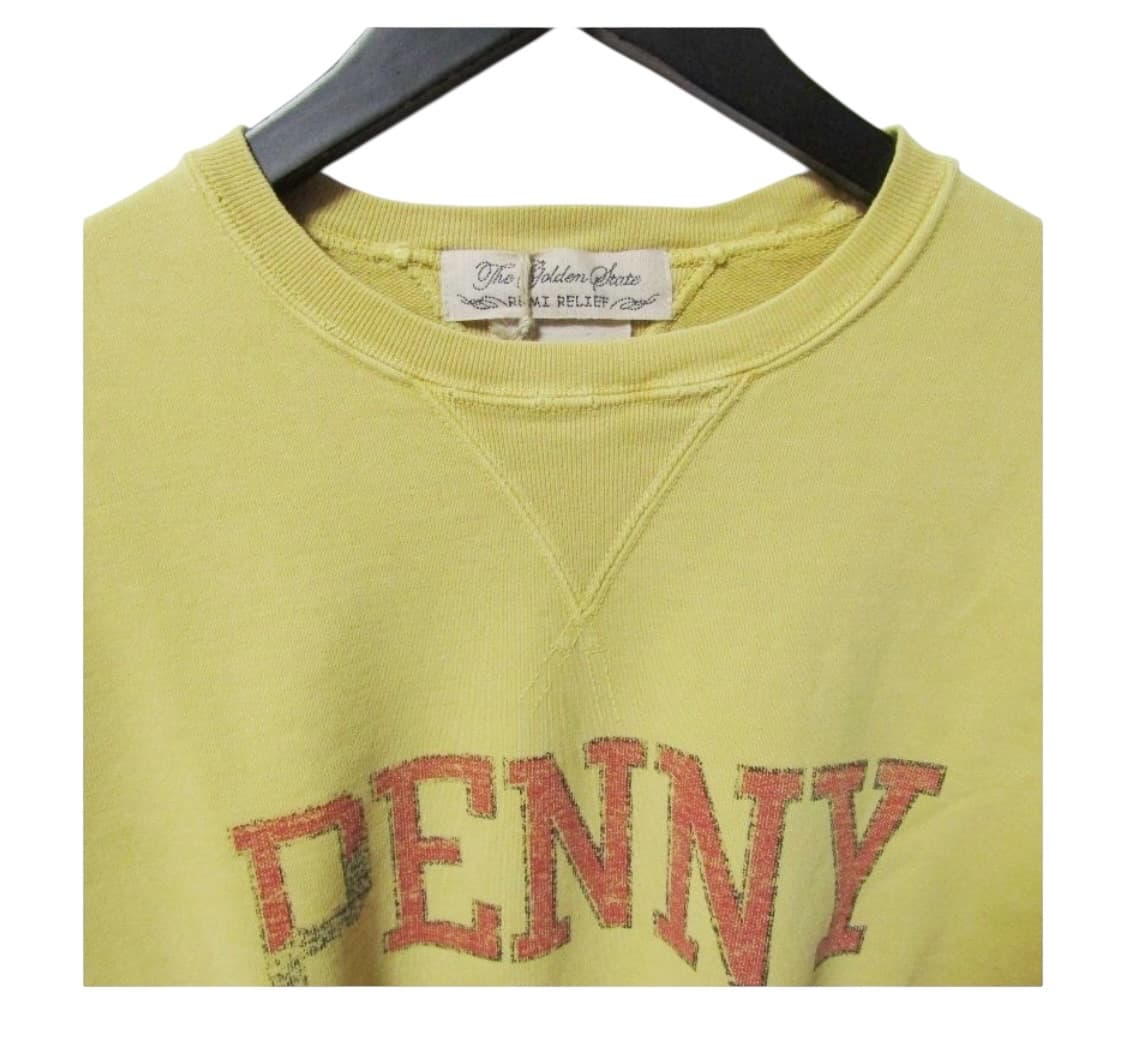 레미릴리프 PENNY 크루넥 스웨트 (머스타드) 상품이미지3