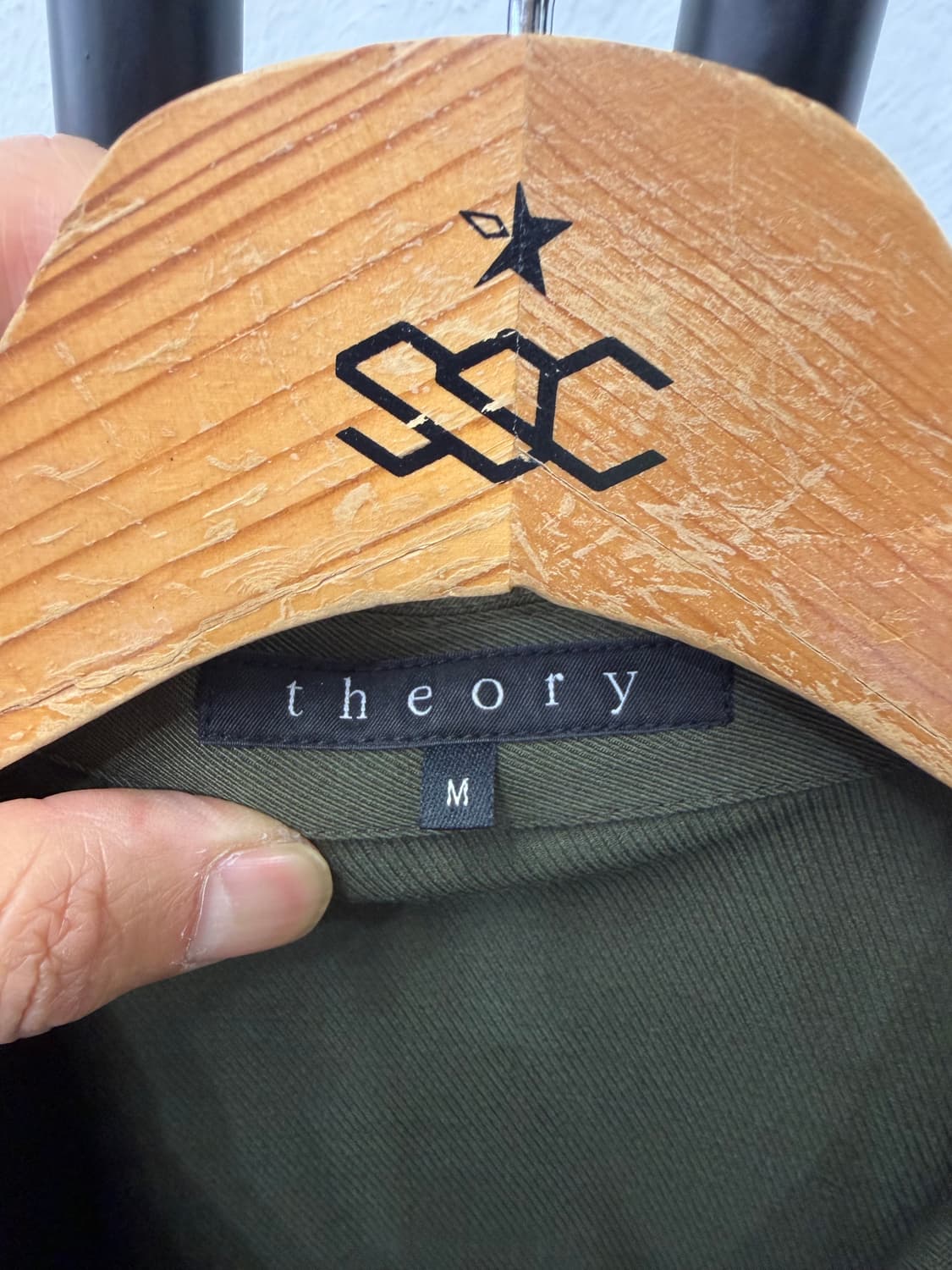 정품) Theory 띠어리 여성 카키 야상 자켓 M 상품이미지7