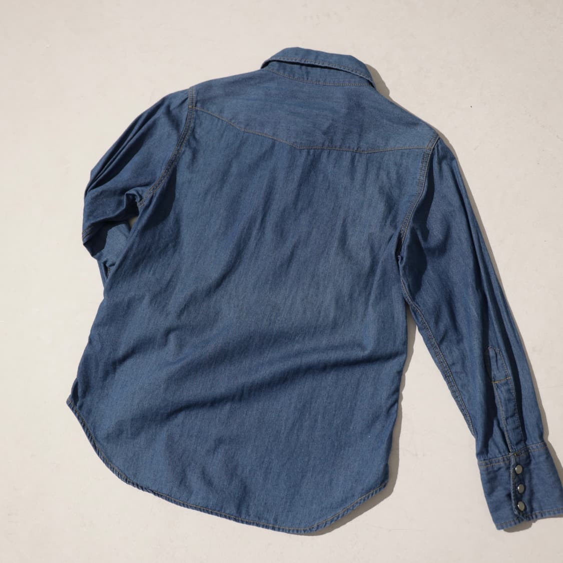 랭글러x쇼콜라피네 여성 웨스턴 데님 셔츠 상품이미지8