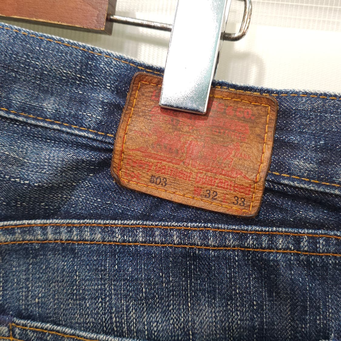 빈티지 리바이스 503-03 데님팬츠- 32 상품이미지6