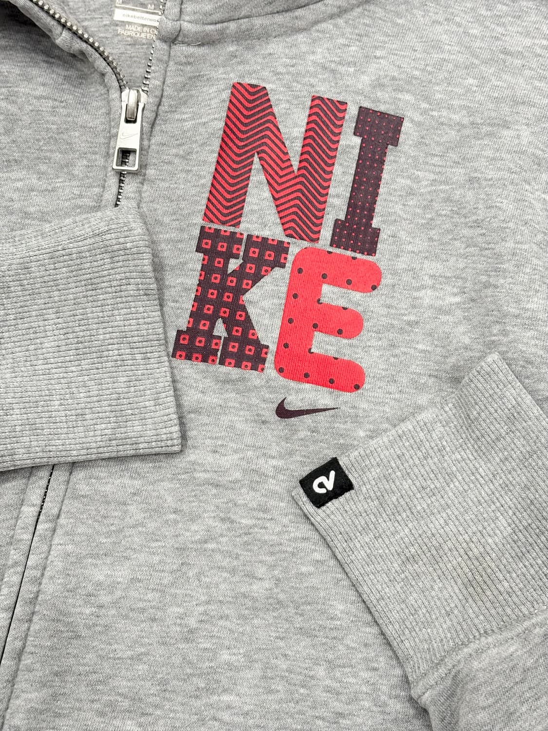 Nike 나이키 프린팅 그레이 집업 상품이미지3