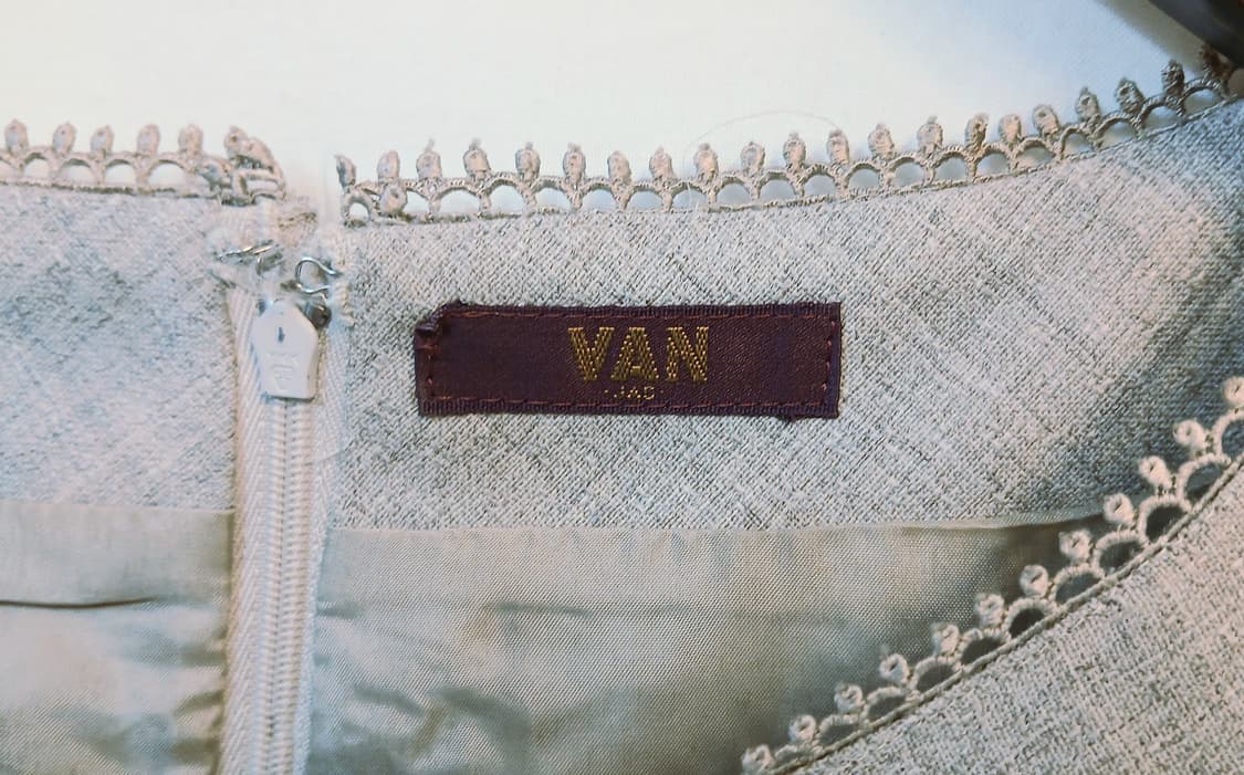 [Japanese Vintage] VAN 알파카 레이스 울 원피스 상품이미지4