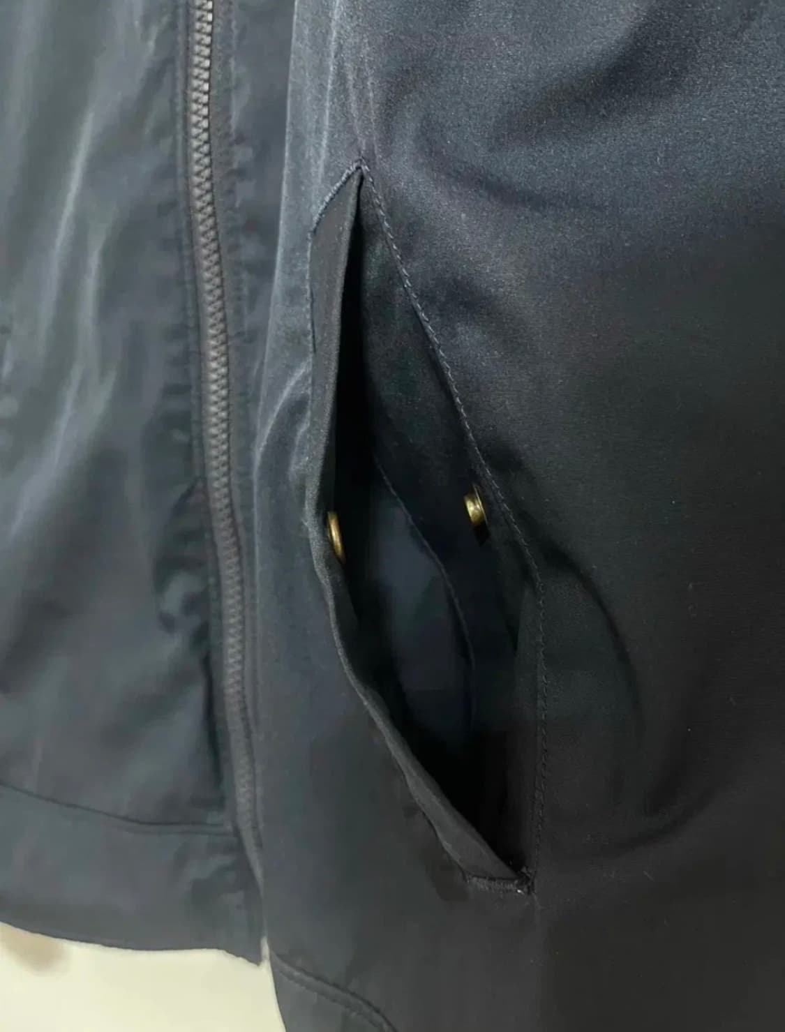 폴로 보이즈 M 남색 윈드브레이커 바람막이 상품이미지3