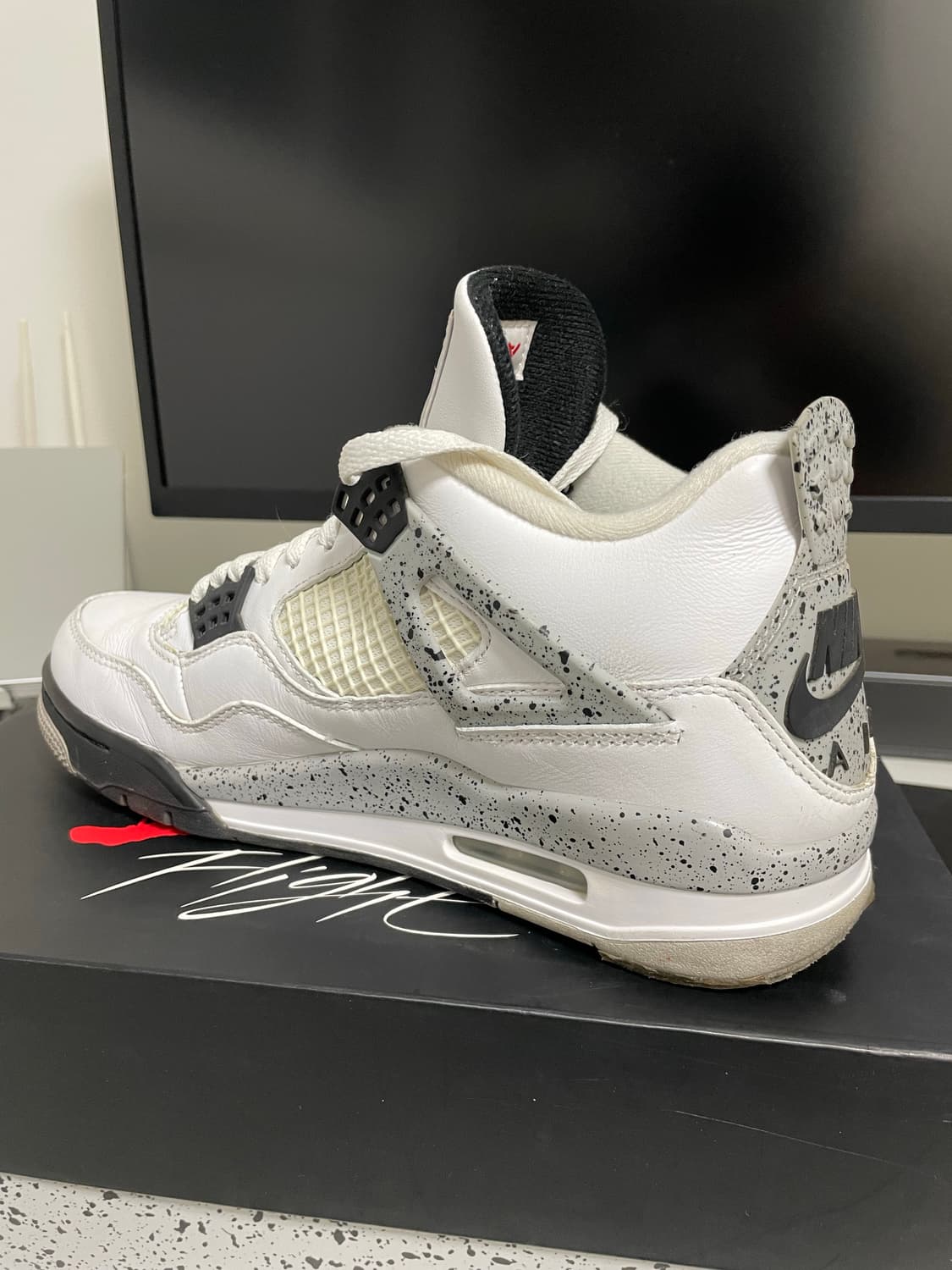 (265) 2016 나이키 조던 4 레트로 시멘트 상품이미지6