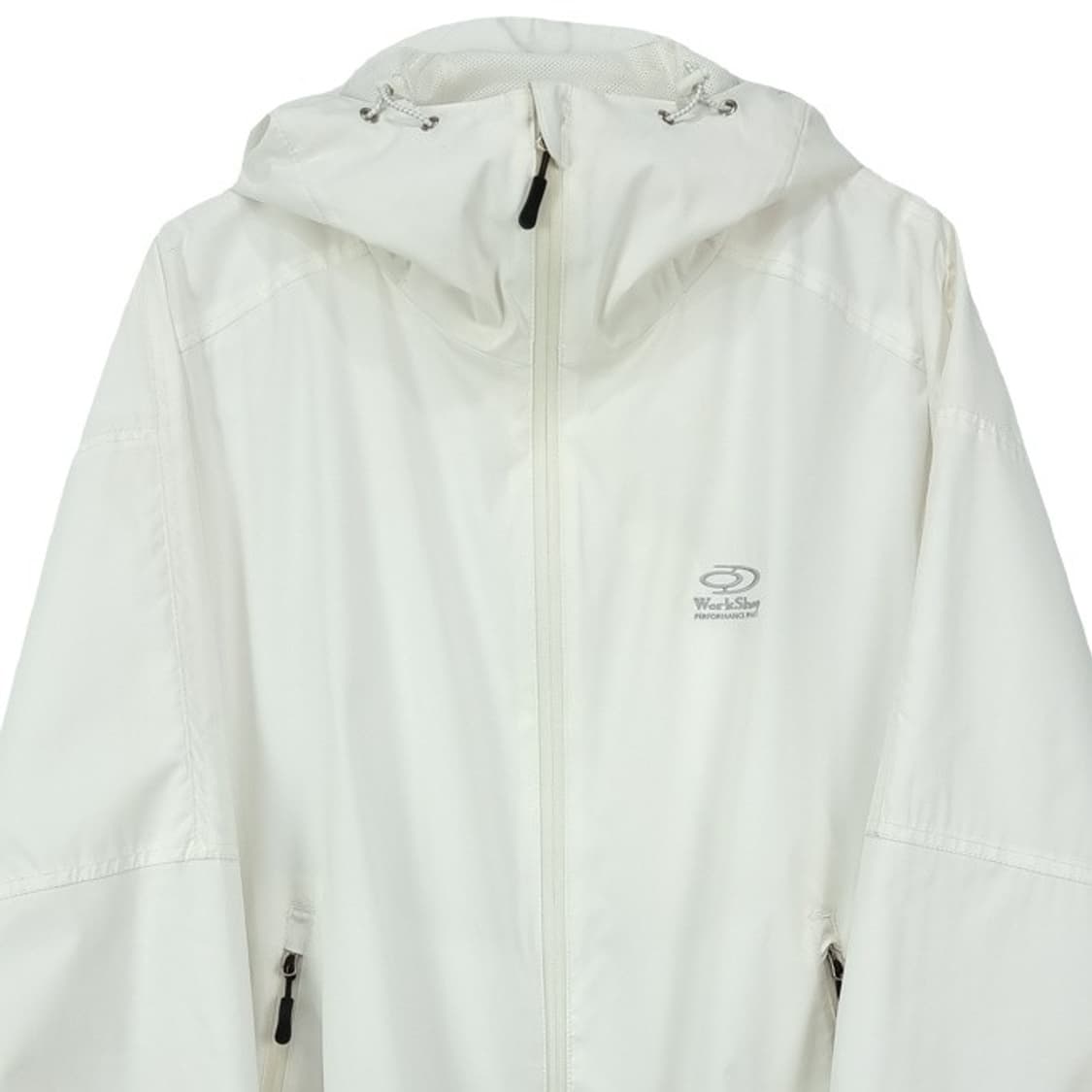 [트래블] 워크샵 오버사이즈 후드 바람막이 자켓 아이보리 M19665 상품이미지4