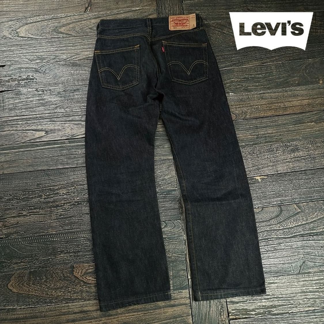 [리바이스] 501 스트레이트 생지 데님 팬츠 청바지 M19843 상품이미지1