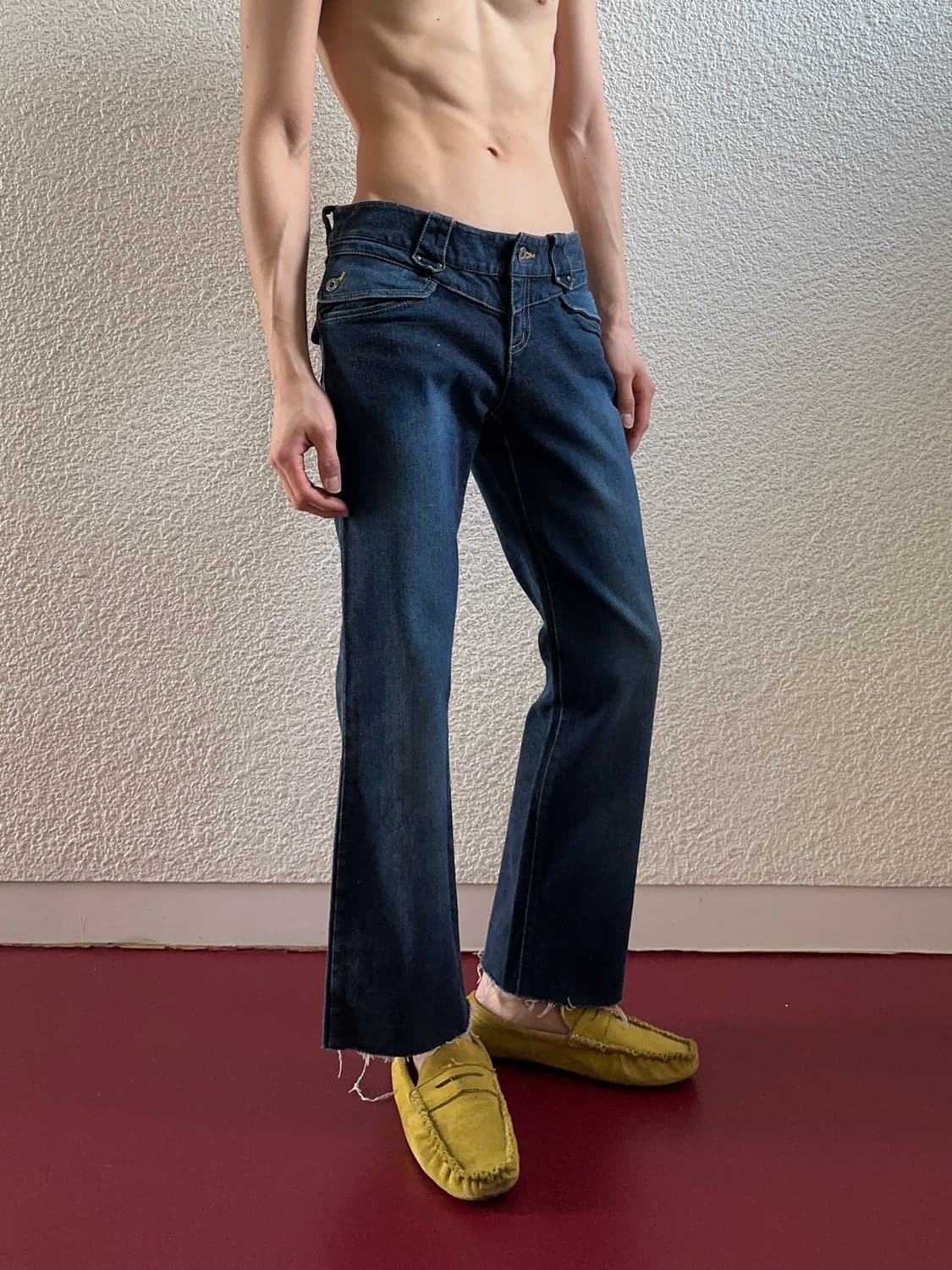 Calvin Klein Jeans 워시드 플레어 진 상품이미지3