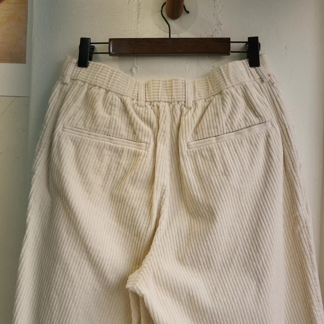 GU 크림화이트 코듀로이 팬츠 상품이미지6