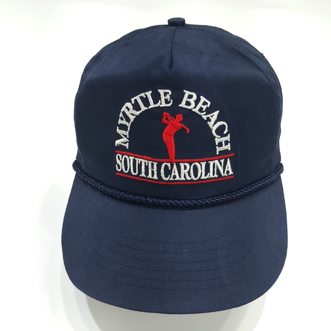 90s Myrtle Beach Golf Rope Cap P1548 상품이미지3