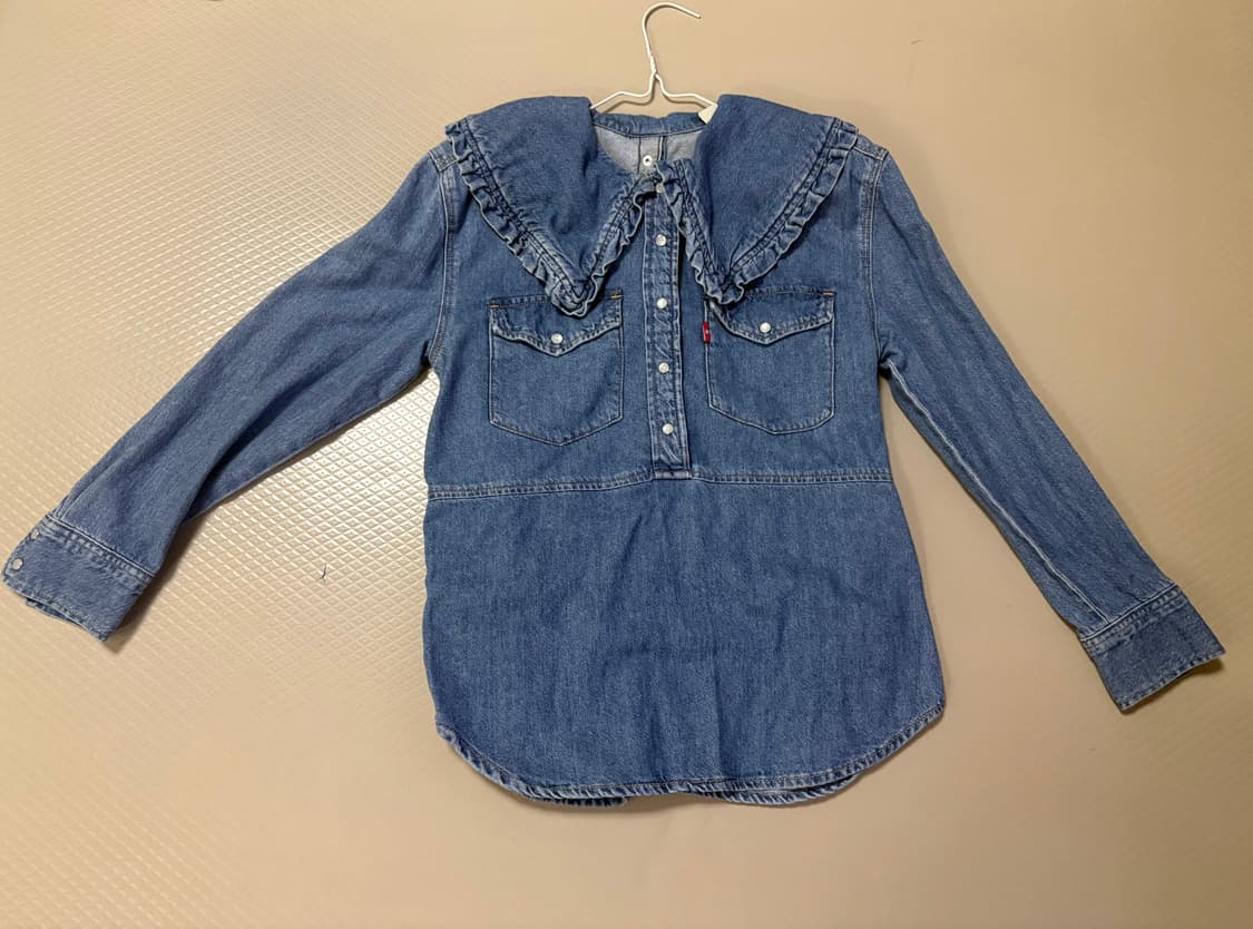 ganni데님셔츠 상품이미지6
