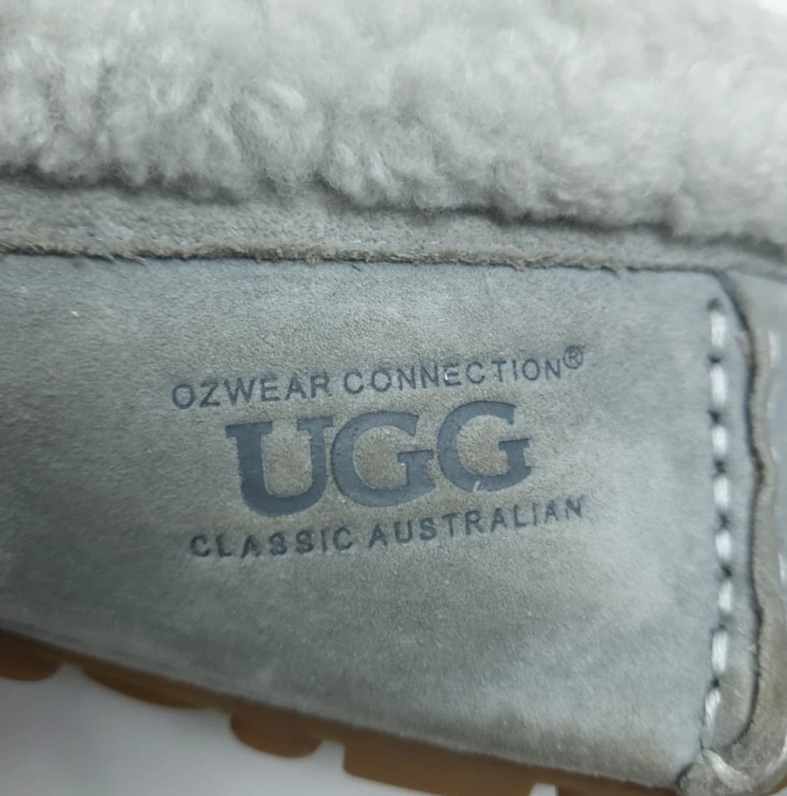 UGG 어그 모카신 220mm 그레이 상품이미지8