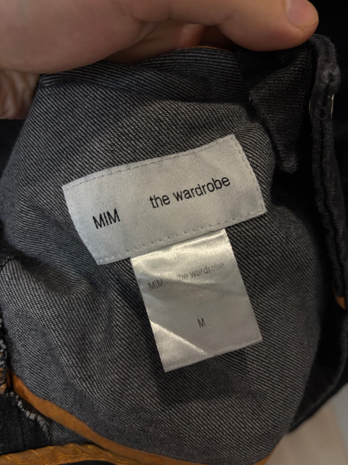 (M) 밈더워드로브 엘로이 데님 트러커 자켓 상품이미지5