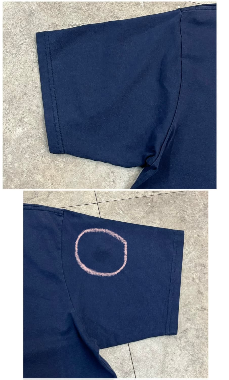 나이키 빈티지 반팔티 네이비 XL #csz3834 상품이미지9