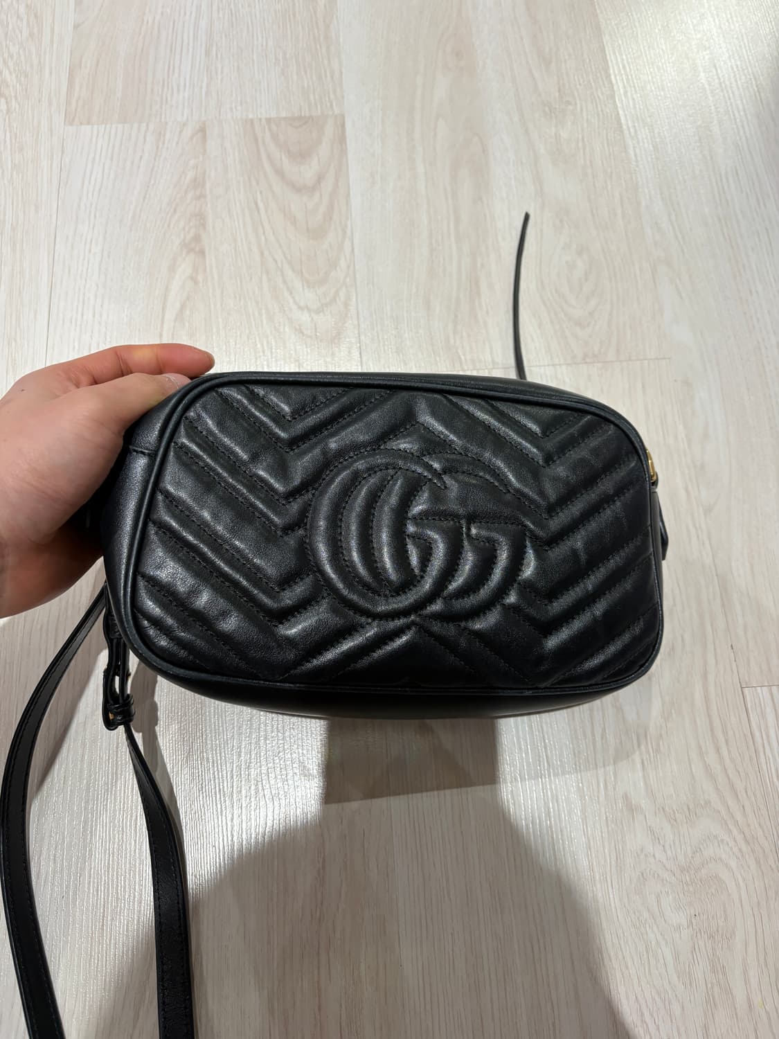 구찌 GG 마몽 마틀라세 미니백 상품이미지3