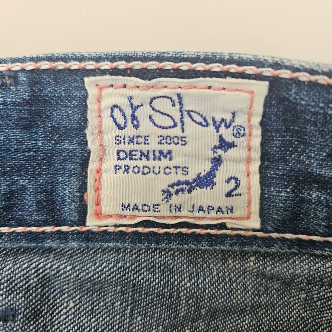 (무료배송) 오어슬로우 데님 페인터 / 2사이즈 상품이미지3