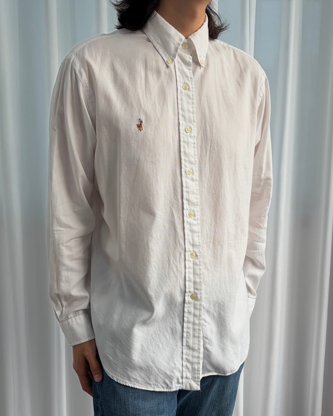 [L]폴로 랄프로렌 클래식핏 화이트 셔츠 상품이미지1