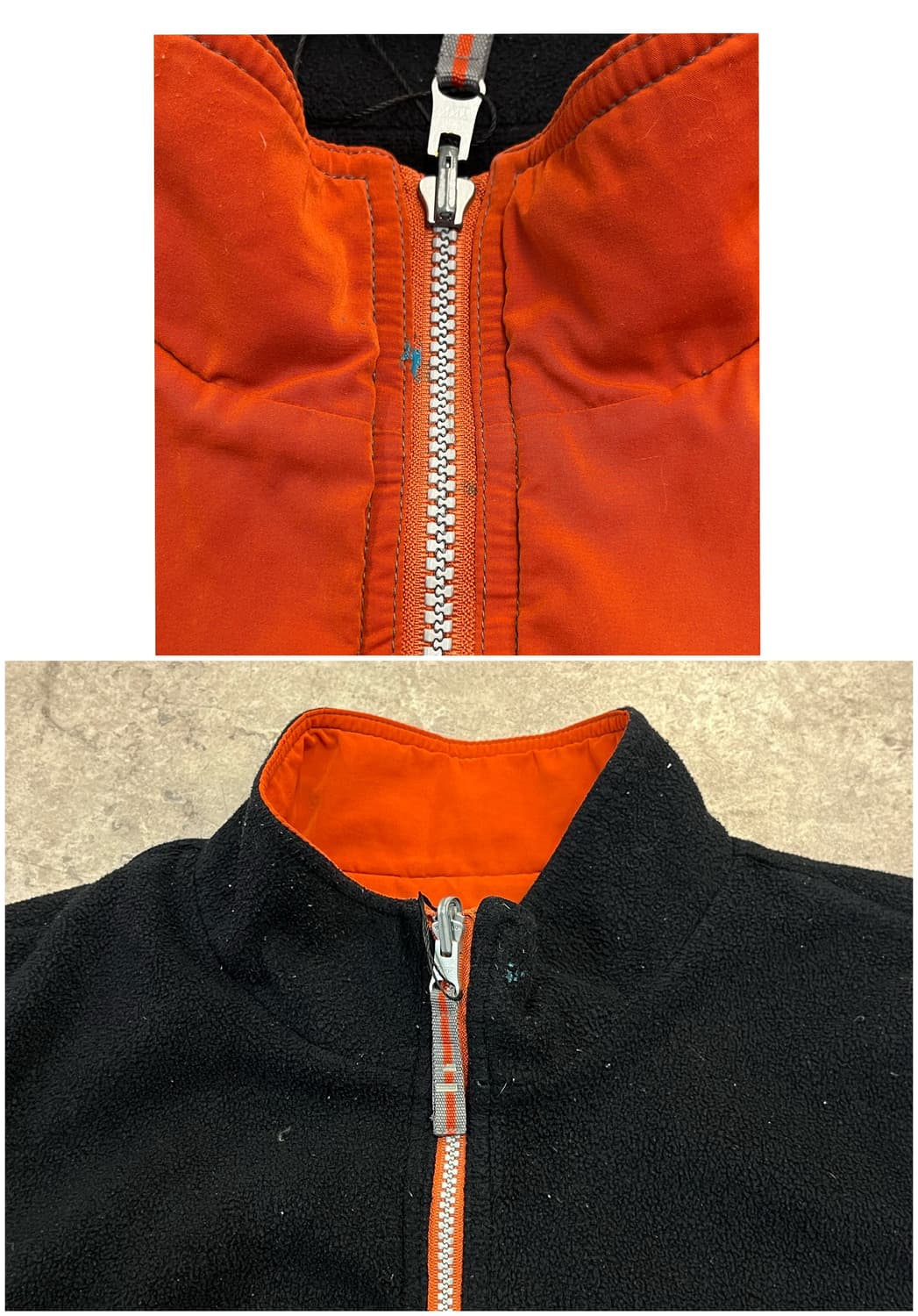 아디다스 리버시블 베스트 자켓 오렌지 105 #csz2846  상품이미지5