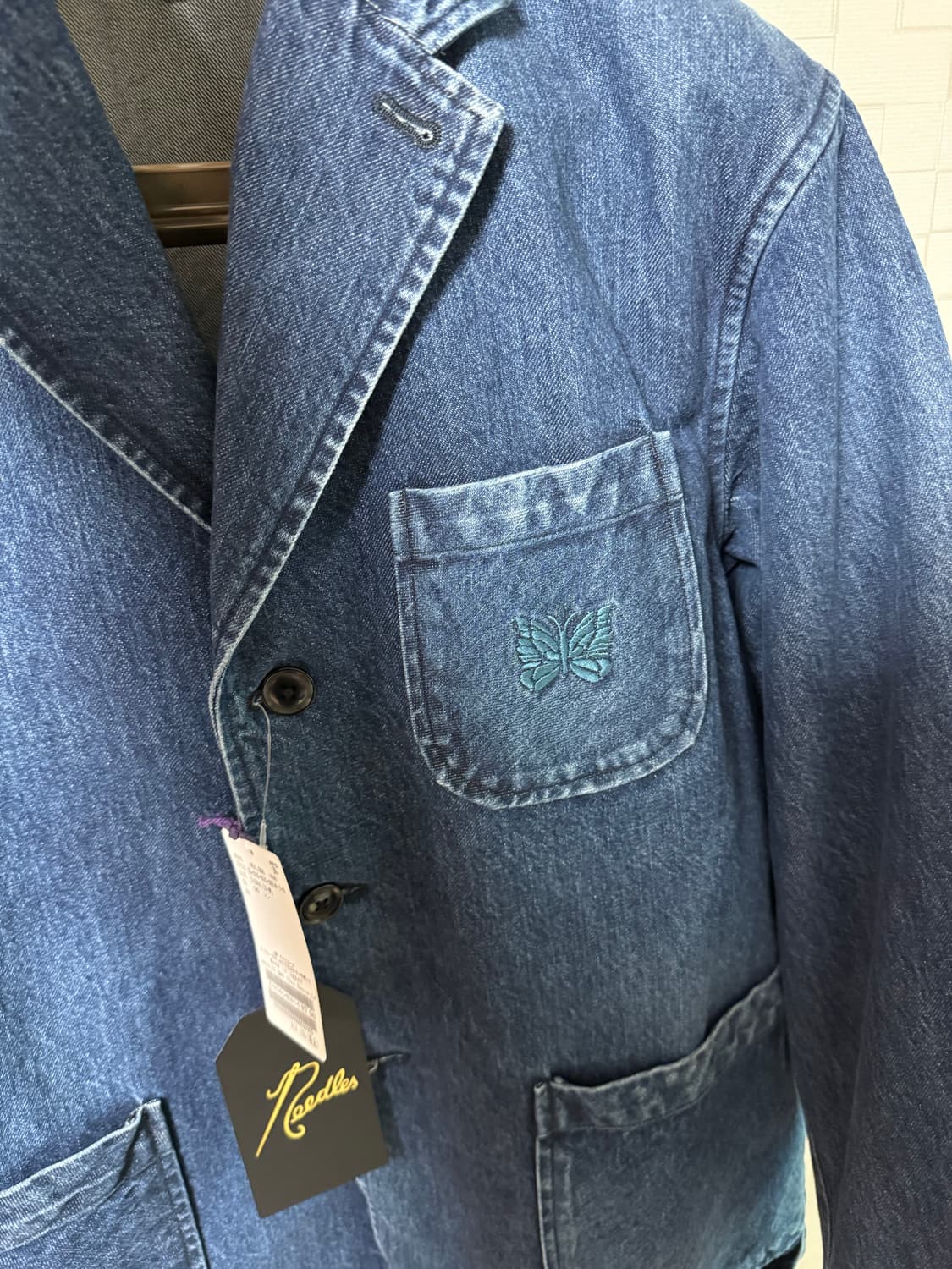 니들스 저널스탠다드 별주 12oz 데님 테일러드 자켓 상품이미지1