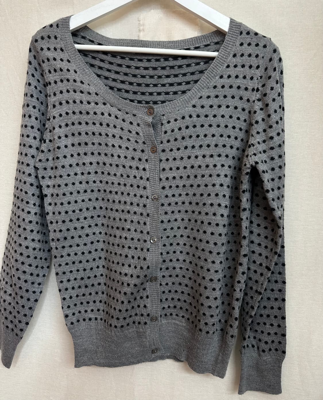 elle planete dot cardigan 상품이미지4
