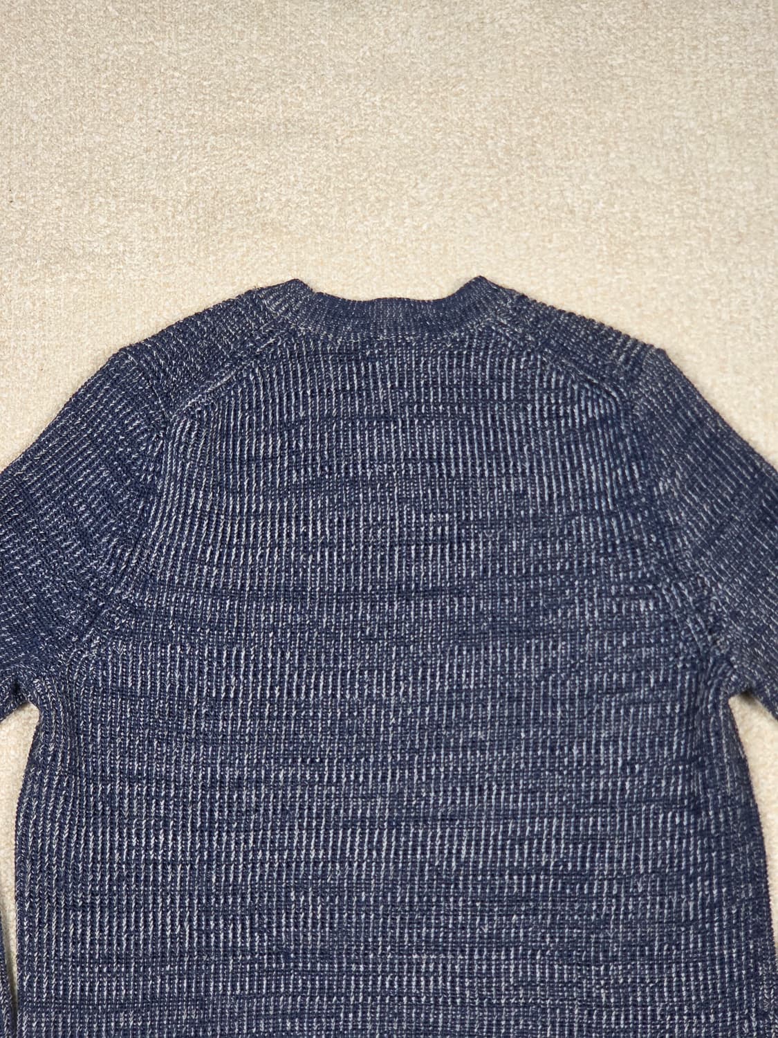 [코스] 텍스처드 믹스 레귤러핏 크루넥 니트 스웨터 | 00260 상품이미지6