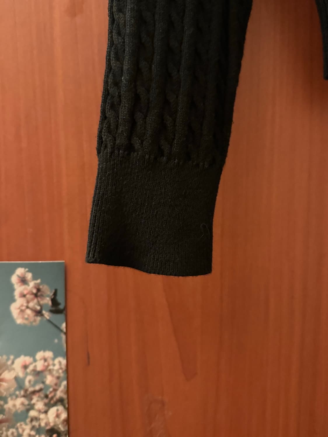 폴로 랄프로렌 걸즈 꽈배기 가디건 L(12-14) 블랙 상품이미지3