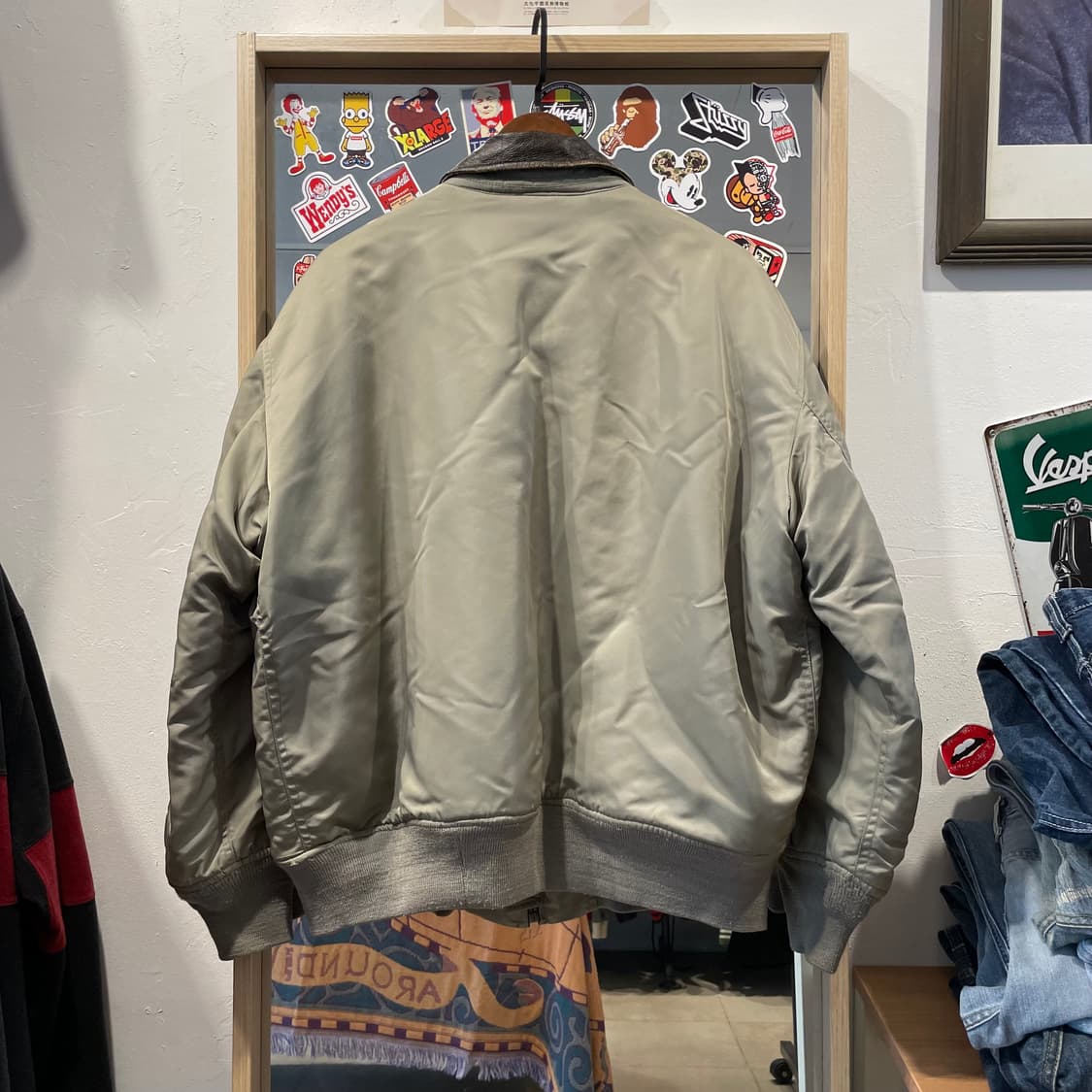 알파인더스트리 ma-1 자켓 2XL 상품이미지2