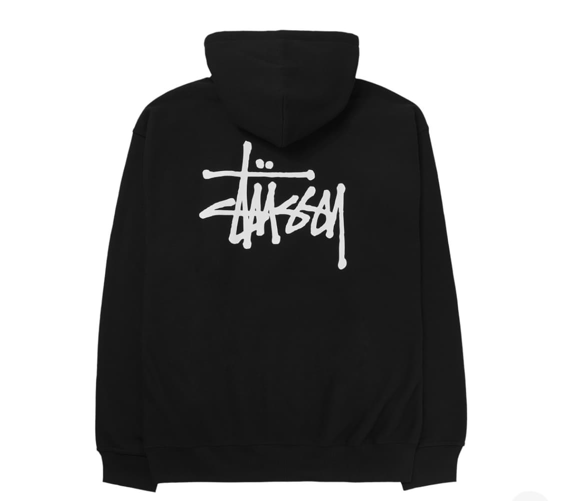 스투시 베이직 후드 블랙 2023 XL 상품이미지1