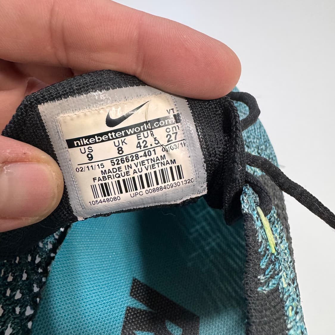 나이키 플라이니트 레이서 블루라군 526628-401 판매합니다. 상품이미지4