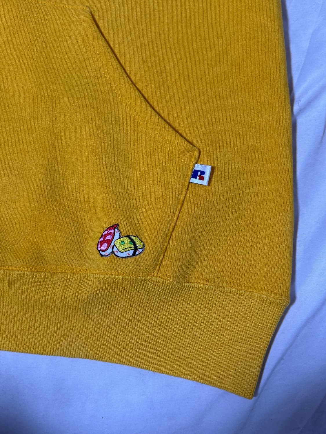 90s usa 러셀 블랭크 후드티 상품이미지4