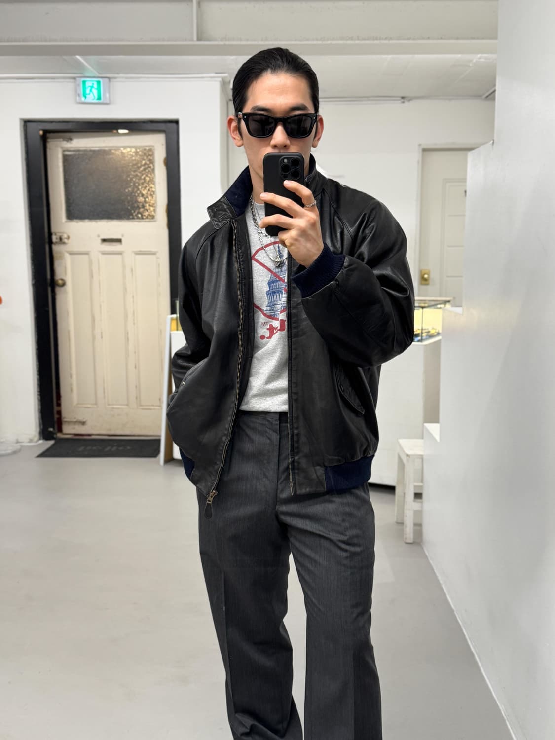 바라쿠타 G9 레더 자켓 상품이미지2
