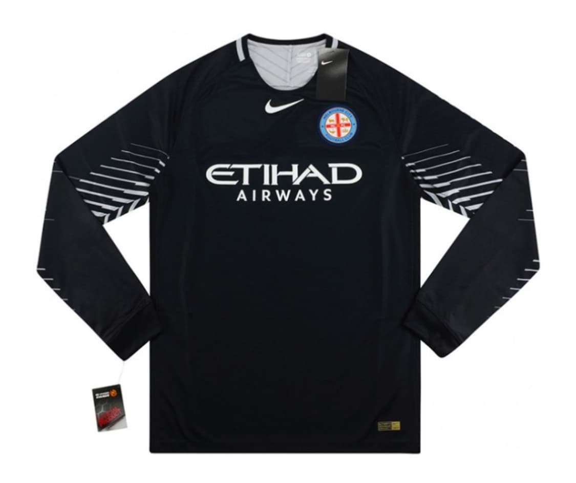 [L]나이키 17-18 Melbourne City 홈(GK) 어센틱 긴팔 상품이미지1