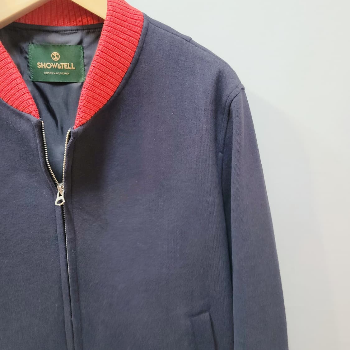 50) show&tell 도톰한 항공점퍼 상품이미지3