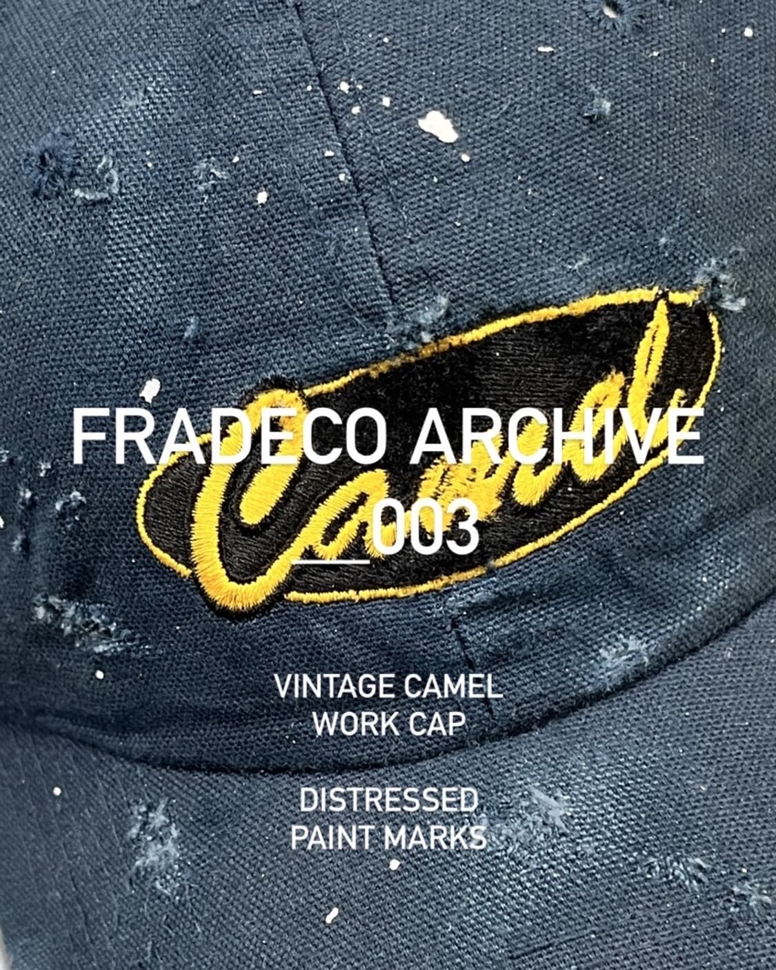 Vintage Camel Work Cap 상품이미지2